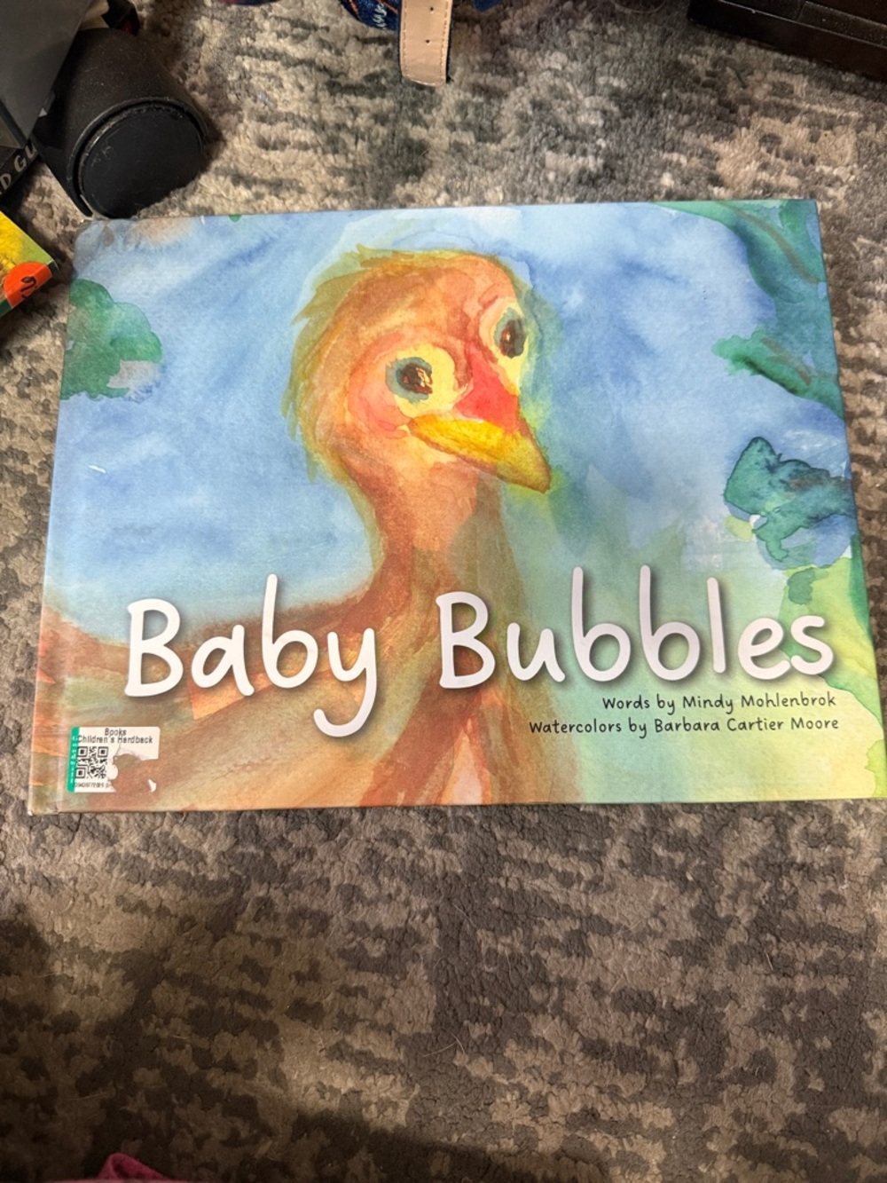 Scholastic Baby Bubbles Picture Book - Blue, Green, Yellow, Orange